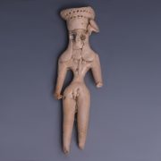 Indus Valley Chalcolithic Terracotta Deity Statuette