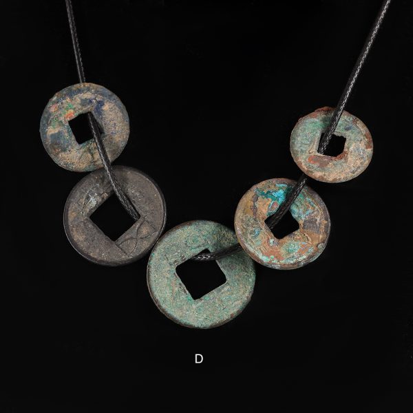 Ancient Chinese Cash Coins Necklaces