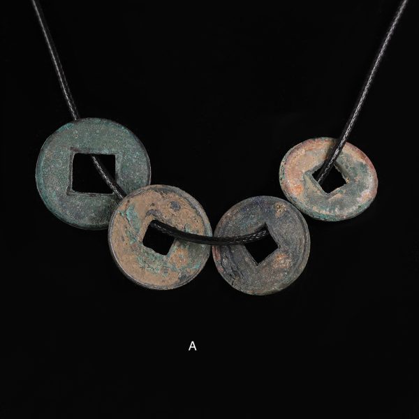 Ancient Chinese Cash Coins Necklaces