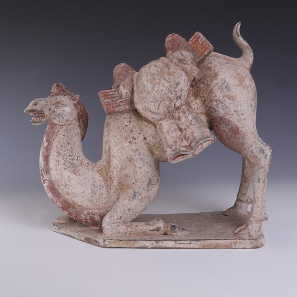 Chinese Tang Kneeling Bactrian Camel
