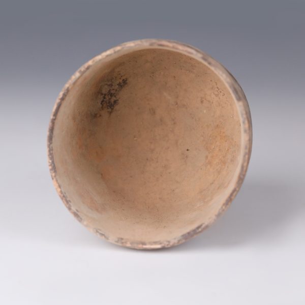 Indus Valley Terracotta Bowl with Arrow Design