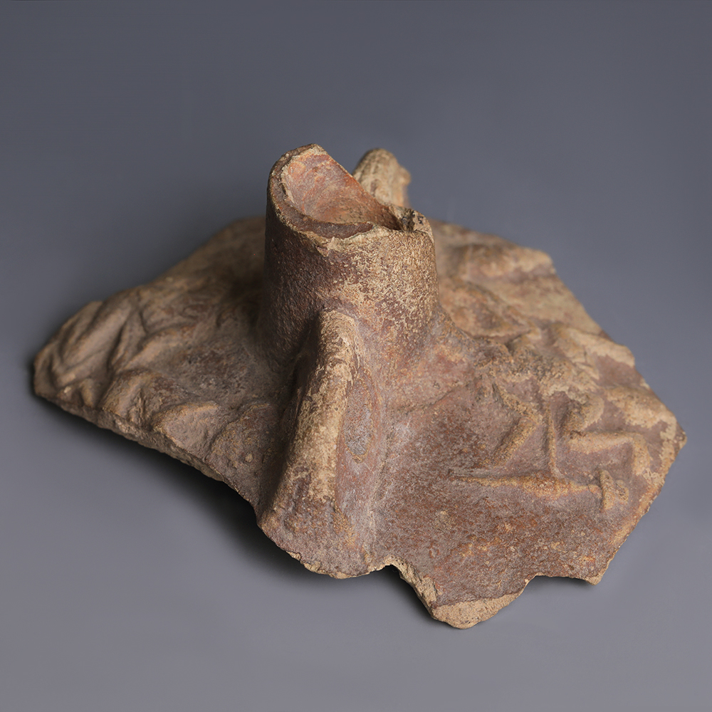 Roman Terracotta Jar Fragment with Erotic Scenes Roman Terracotta Jar Fragment with Erotic Scenes