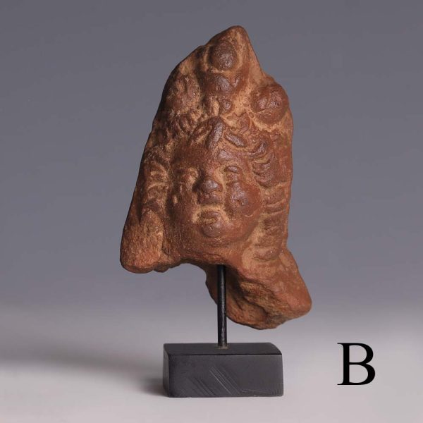 Selection of Romano-Egyptian Terracotta Heads of Harpocrates