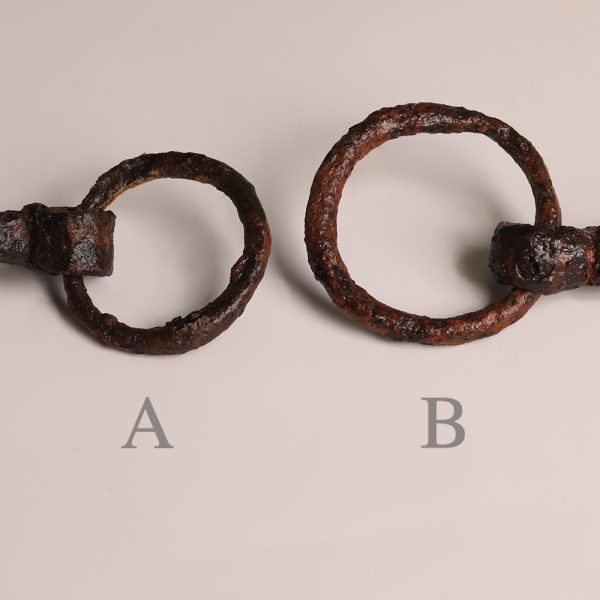Ancient Roman Iron Horse Bridle Bits