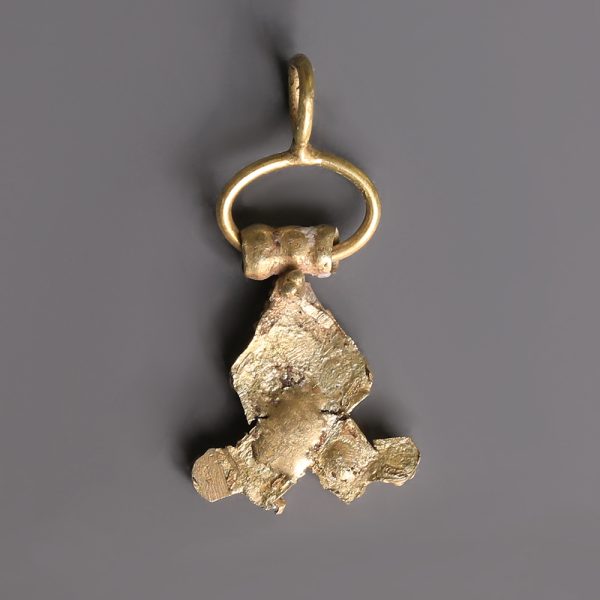 Western Asiatic Electrum Gold Pendant