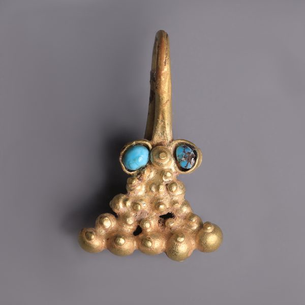 Near Eastern Gold Earring with Granules