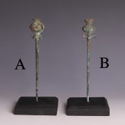 Selection of Large Luristan Floral Garment-Pins