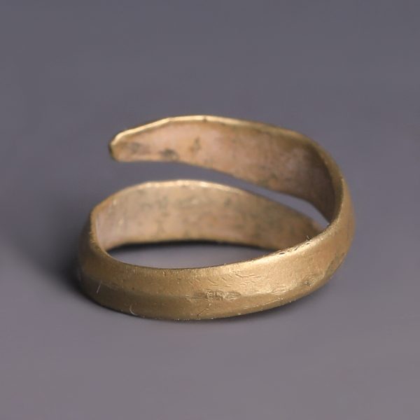 European Bronze Age Electrum Hair Ring