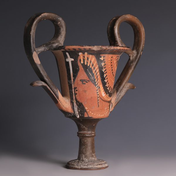 Magna Graecian Terracotta Kantharos