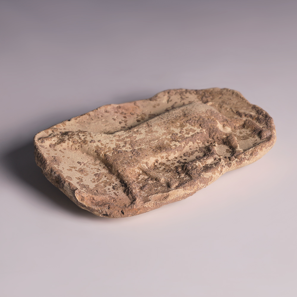 Old Babylonian Terracotta Plaque of Zoomorphic Scene Old Babylonian Terracotta Plaque of Zoomorphic Scene