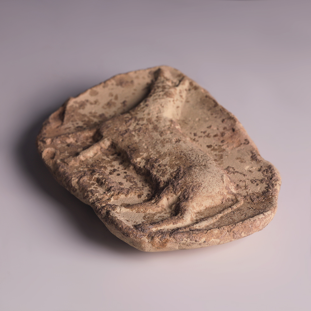 Old Babylonian Terracotta Plaque of Zoomorphic Scene Old Babylonian Terracotta Plaque of Zoomorphic Scene