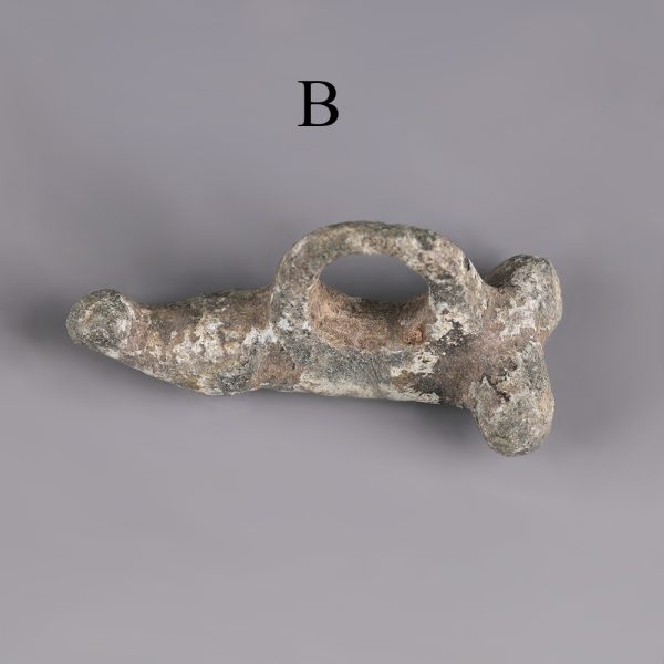 Selection of Ancient Roman Bronze Phallic Amulets