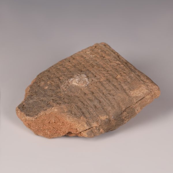 Akkadian Clay Cuneiform Tablet with Literary Text