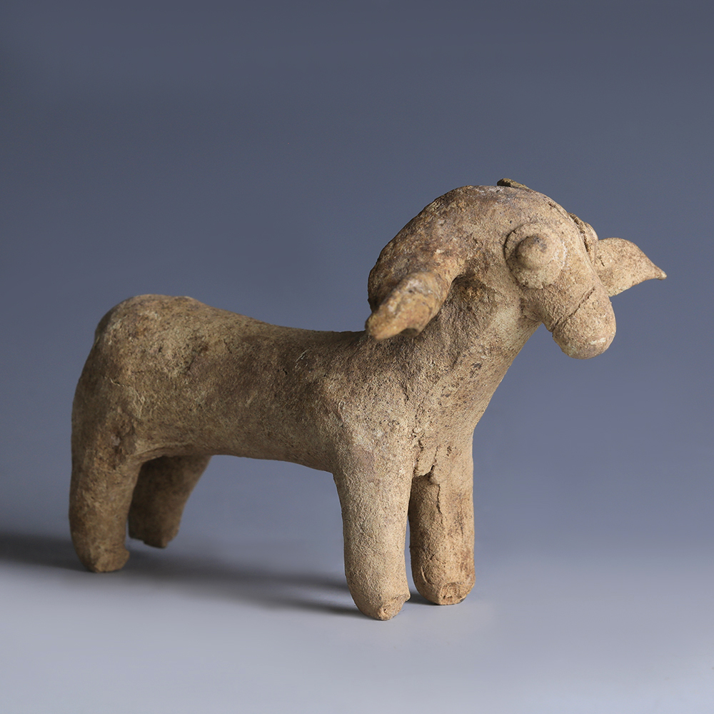 Assyrian Clay Ram Figurine Assyrian Clay Ram Figurine