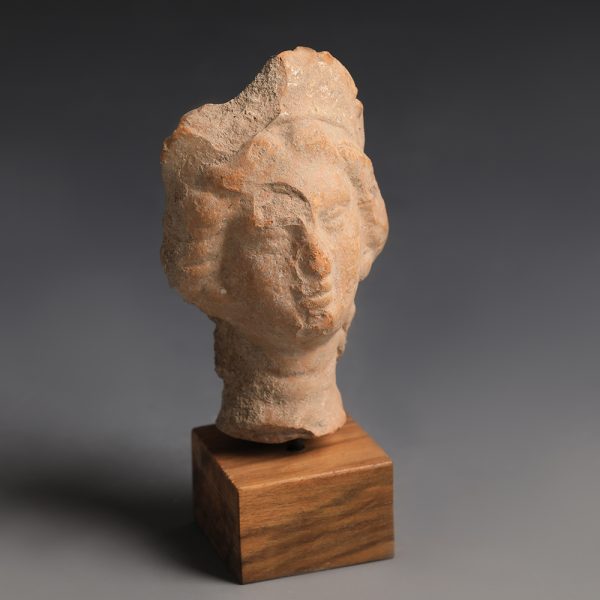 Hellenistic Terracotta Head of a Woman
