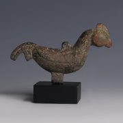 Ancient Roman Bronze Cockerel Attachment