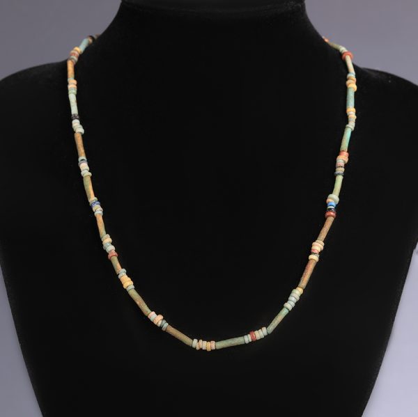 Ancient Egyptian Faience Beaded Necklace