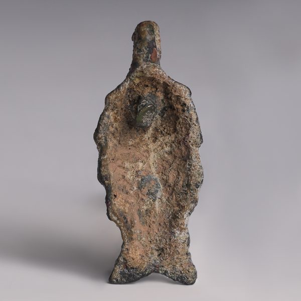 Roman Bronze Fish Vessel Lid