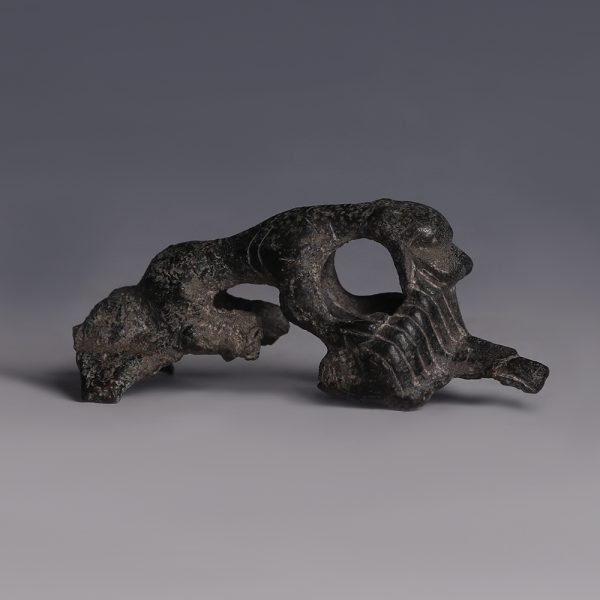 Roman Bronze Panther Attachment
