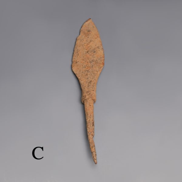 roman period iron arrowheads