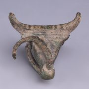 Celtic Bronze Ox's Head Mount