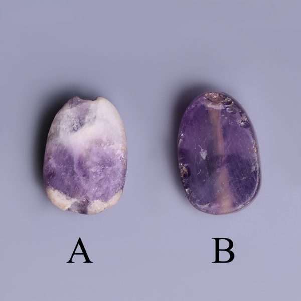 Selection of Ancient Egyptian Amethyst Scarab Amulets