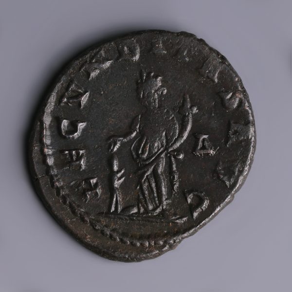 Roman Gallienus & Salonina Bronze Antoninianus Pair