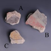 Selection of Plaster Fragments from Pompeii