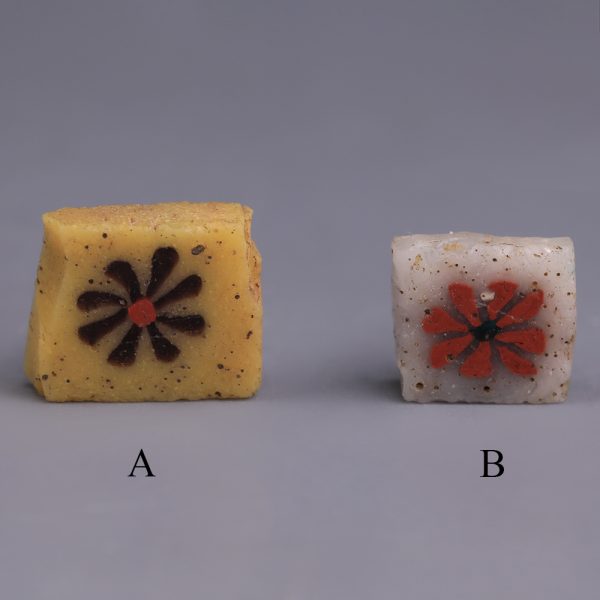 Selection of Ancient Romano-Egyptian Glass Floral Inlays