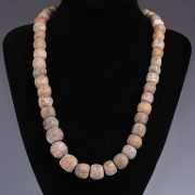Selection of Mammoth Bone Beaded Necklaces