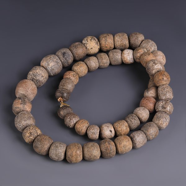 Selection of Mammoth Bone Beaded Necklaces