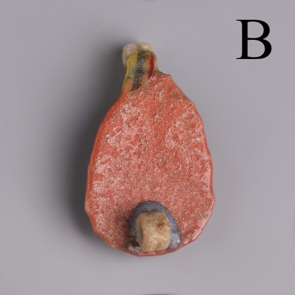 selection egyptian faience petal amulets b