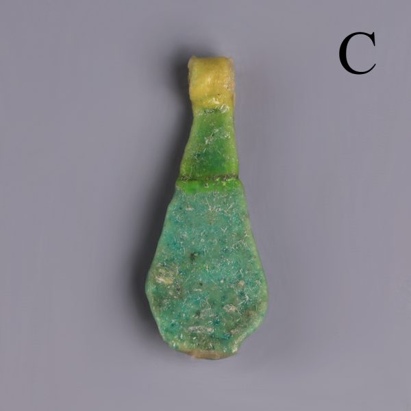 Selection of Egyptian Faience Petal Amulets