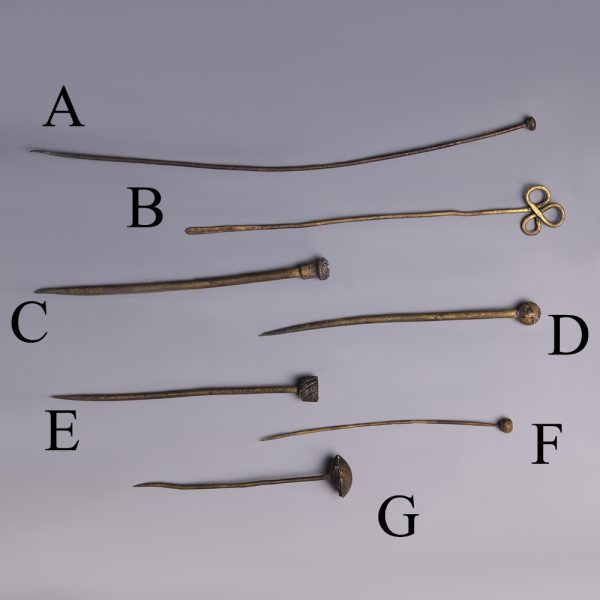 Selection of Medieval Bronze Pins