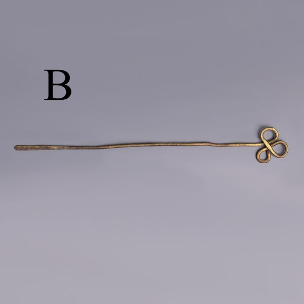 selection of medieval bronze pins b