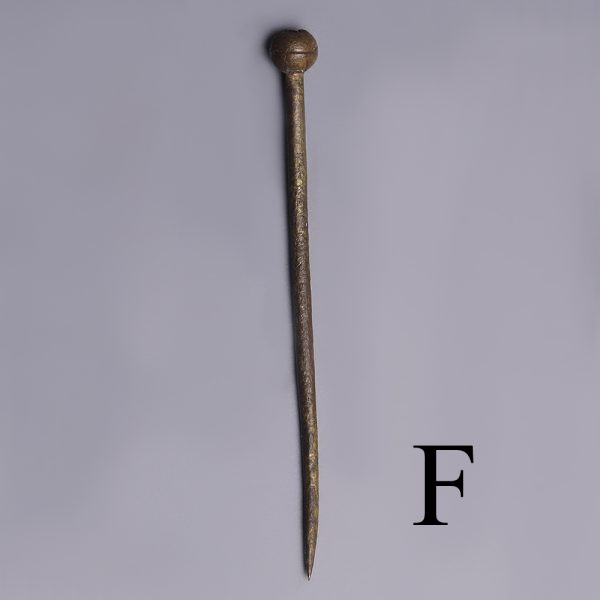 selection of small medieval bronze pins f