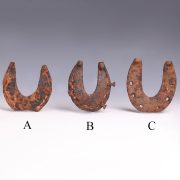 Selection of Ancient Roman Iron Horse Shoes