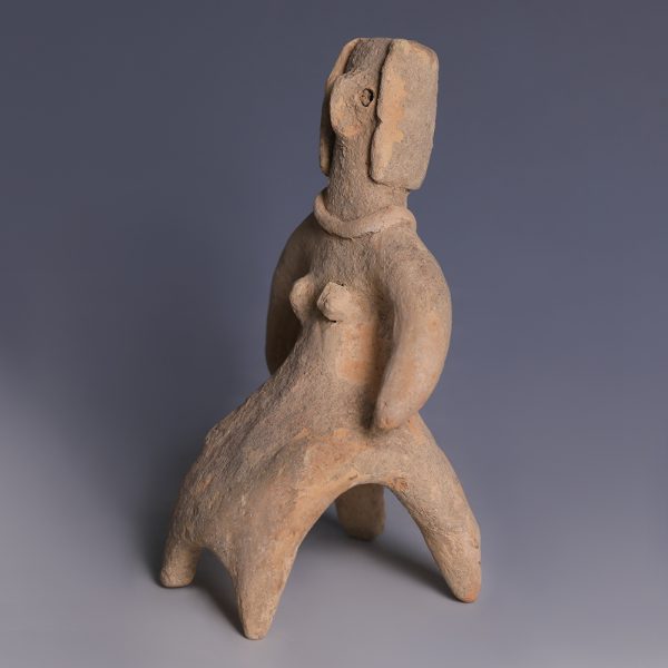 Western Asiatic Chalcolithic Terracotta Female Figure