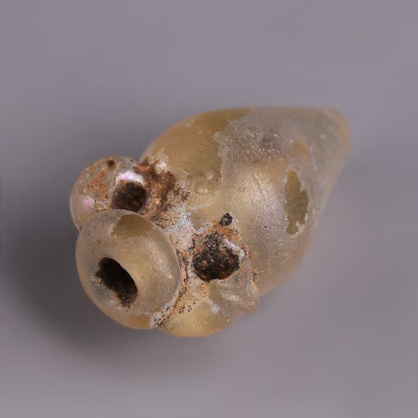 Miniature Ancient Roman Glass Amphora Pendant