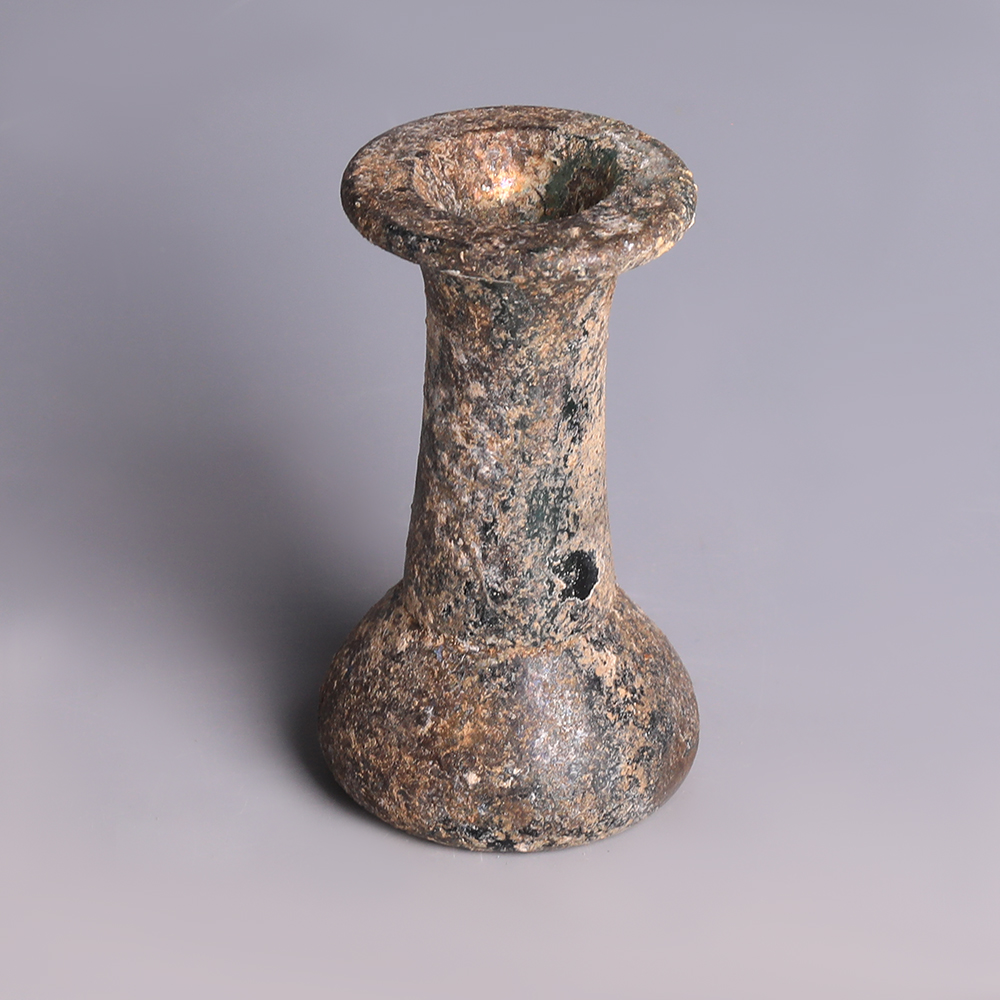 Ancient Roman Cast Glass Unguentarium Ancient Roman Cast Glass Unguentarium