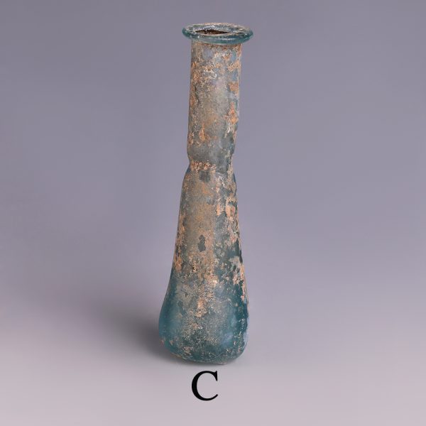 A Selection of Ancient Roman Glass Unguentaria