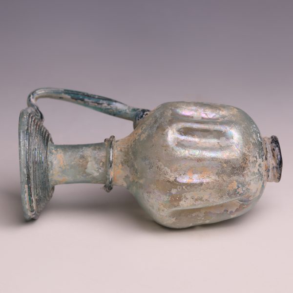 Roman Light Blue Glass Jug