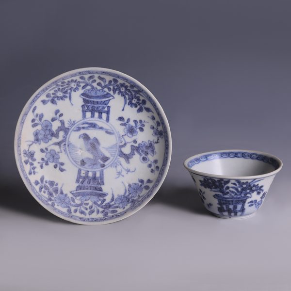 Tek Sing Blue & White Cup and Saucer