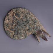 Large Bactrian Bronze Ceremonial Mace Head