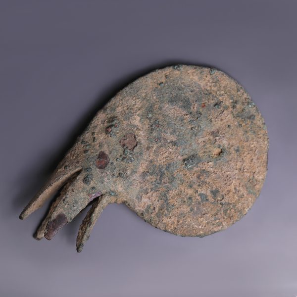 Large Bactrian Bronze Ceremonial Mace Head