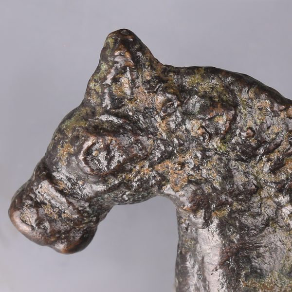 Ordos Bronze Horse Belt Plaque