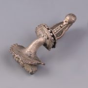 Romano-British Silver Fan-headed Trumpet Type Brooch