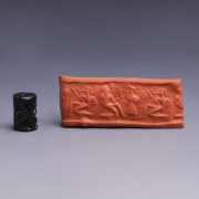 Babylonian Haematite Cylinder Seal