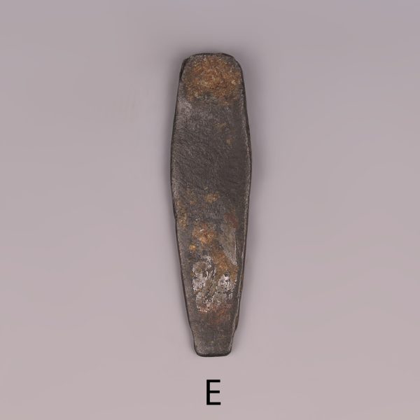 Anglo-Saxon Bronze Strap-End Group