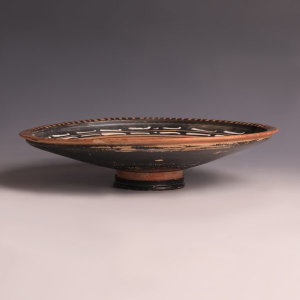 Magna Graecian Terracotta Red-Figure Dish